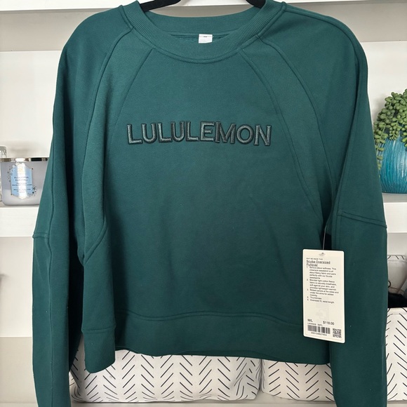 lululemon athletica Tops - lululemon athletica Teal Sweatshirt